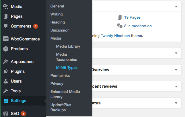 adding mime type settings for CartMagician Pro for WooCommerce plugin